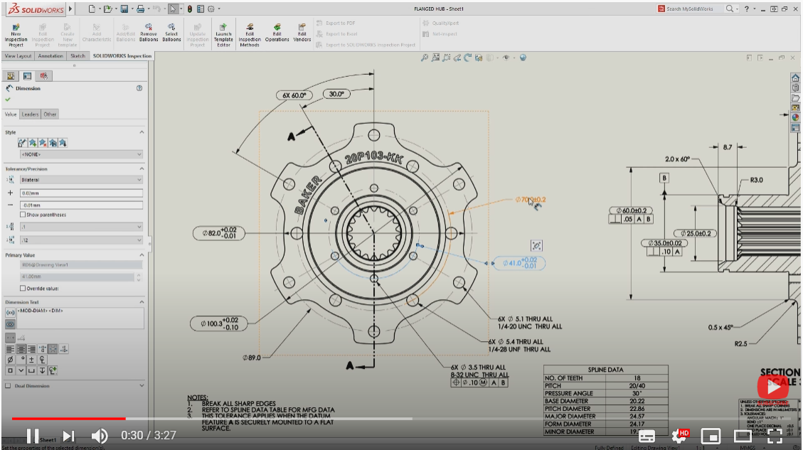 First Look Video - Inspection - SOLIDWORKS: